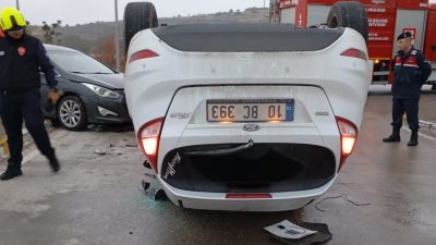 Balıkesir'in Altıeylül ilçesinde bulunan Organize Sanayi Bölgesinde meydana gelen çift