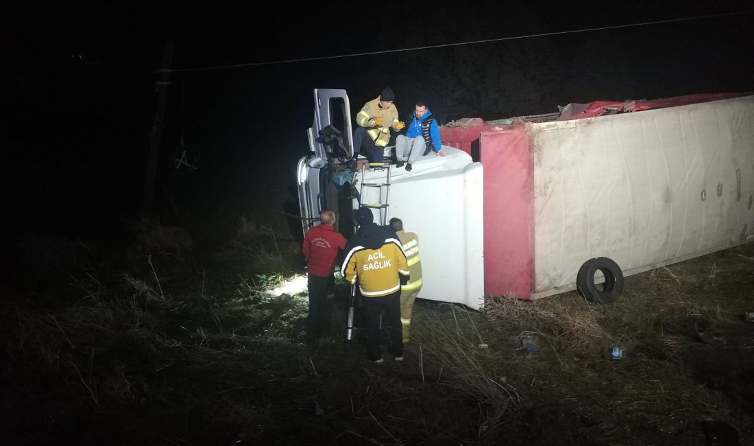 Balıkesir’in Susurluk ilçesinde, Balıkesir-Bursa Kara Yolu Kürse Rampası mevkisinde sabah