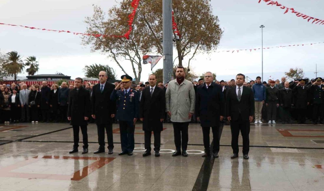 Balıkesir’in Bandırma ilçesinde Büyük Önder Mustafa Kemal Atatürk’ün, aramızdan ayrılışının