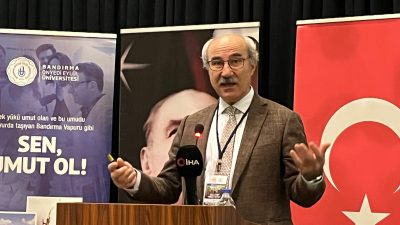 Balıkesir'in Bandırma ilçesinde gerçekleştirilen bir seminerde, Çevre ve Şehircilik Bakanlığı