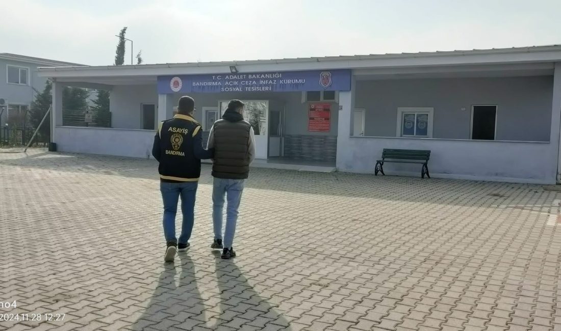 Balıkesir'in Bandırma ilçesinde, 28 Kasım 2024 tarihinde sabah 07.00 ile
