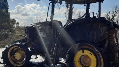 Balıkesir’in Gönen ilçesi 100. Yıl Mahallesi Turhan Çiftliği civarında meydana