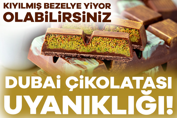 ‘Dubai çikolatası’ uyanıklığı! “Kıyılmış bezelye yemeyin” Tüketici Konfederasyonu (TÜKONFED) Başkanı Aydın Ağaoğlu, Dubai çikolatası çılgınlığının kesinlikle