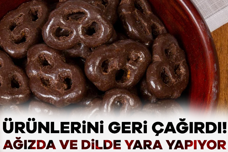 Ünlü çikolata markası ürünlerini geri çağırdı: Ağızda yaralara sebep oluyor Macaristan merkezli bir üretici tarafından üretilen ve Türkiye'de de satışı