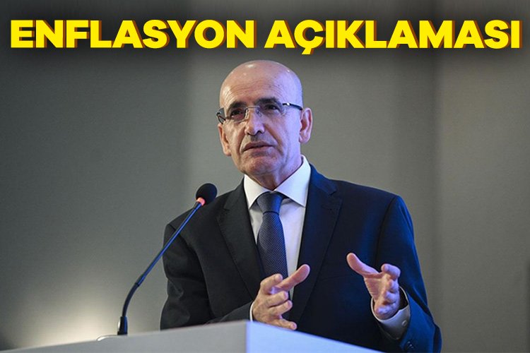 Bakan Şimşek’ten enflasyon açıklaması! Hazine ve Maliye Bakanı Mehmet Şimşek, "Ekimde yıllık enflasyon mayısa
