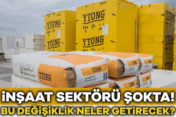 Türk Ytong’un yönetiminde değişim! Yapılan yeni anlaşmayla Nakkaş Holding, gazbeton sektörünün güçlü oyuncularından Türk