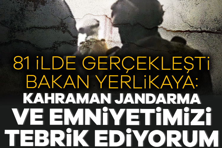 Türkiye genelinde yürütülen MERCEK-27 operasyonlarında ruhsatsız silah taşıyanlara ve silah
