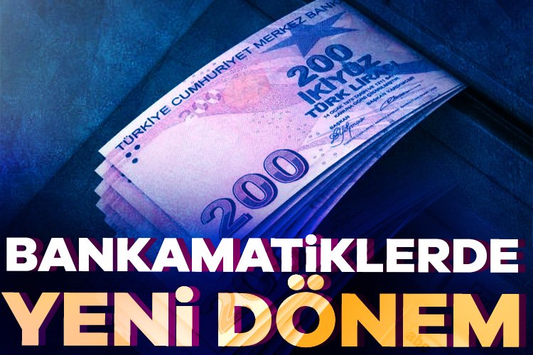 ATM’lerden para çekiminde yeni dönem: 1 Ocak’ta başlıyor Yüksek enflasyon ve Türk Lirası'ndaki değer kaybı vatandaşların günlük yaşamını