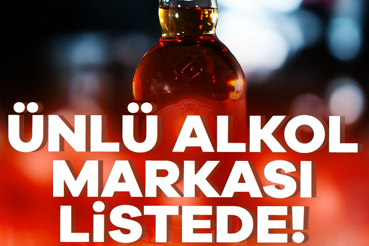 Ünlü viski markası hileli ürünler listesine girdi! Tarım Bakanlığı tarafından yayınlanan hileli gıdalar listesinde ünlü viski markası