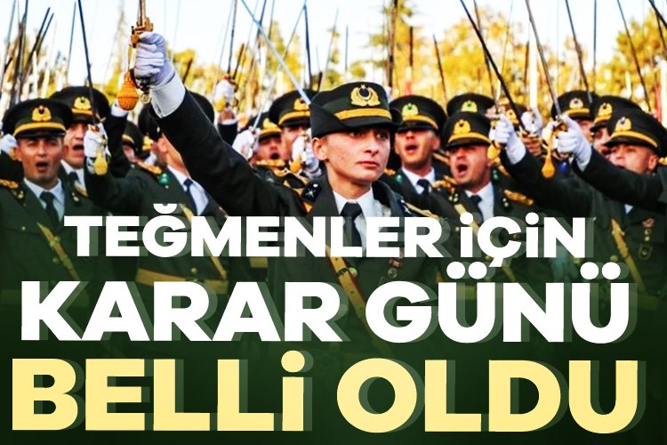 Milli Savunma Bakanı açıkladı: Teğmenler için karar günü belli oldu Milli Savunma Bakanı Yaşar Güler, mezuniyet töreninde teğmenlerin kılıçlı yemini
