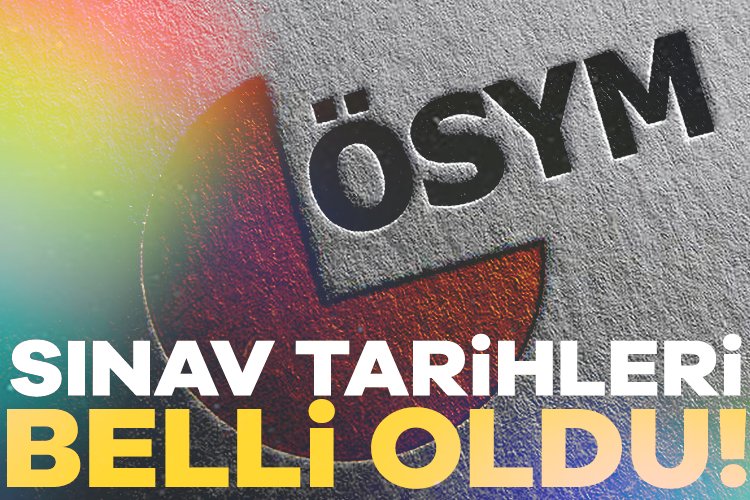 2025 yılı YKS tarihleri belli oldu Yükseköğretim Kurumları Sınavı (YKS) 21-22 Haziran tarihlerinde yapılacak. Ayrıntılar haberimizde..