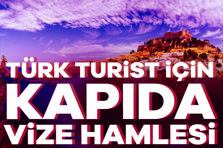 Akın etmişlerdi: Yunanistan’dan Türk turist için kapıda vize hamlesi Yunanistan'ın Ege adalarında Türk turistlere uyguladığı Ekspres Vize- Kapıda Vize