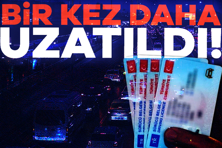 Eski tip sürücü belgesi yenileme süresi, 31 Temmuz 2025 tarihine