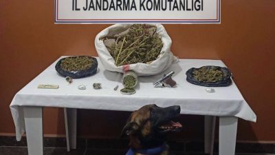 Balıkesir İl Jandarma Komutanlığı, uyuşturucu madde imal ve ticareti yapan