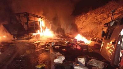 Balıkesir’in Mecidiye mevkiinde bulunan İzmir-İstanbul otobanında meydana gelen ve 2