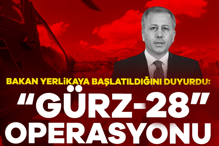 İçişleri Bakanı Ali Yerlikaya, 30 ilde PKK/KCK-PYD/YPG terör örgütüne yönelik