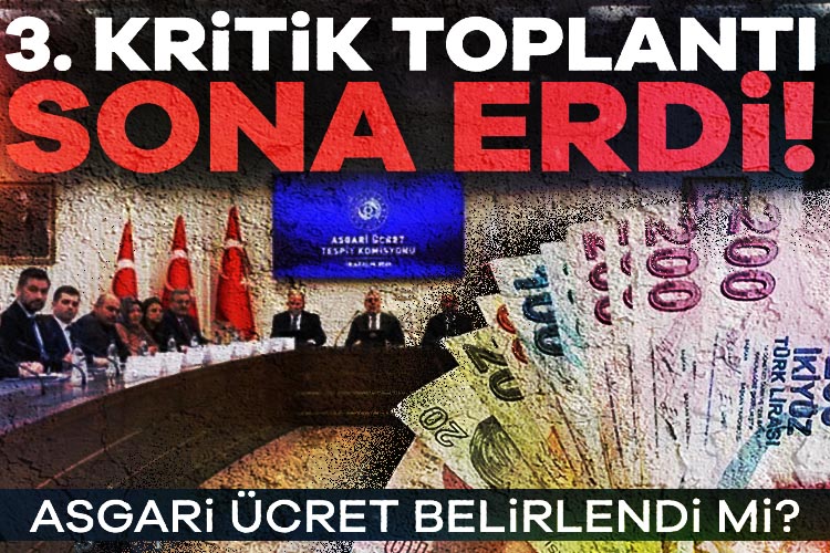 Asgari Ücret Komisyonu'nun 2025'te geçerli olacak asgari ücret belirleme çalışmaları
