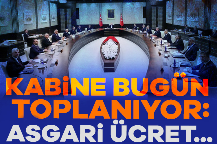 Kabine bugün Cumhurbaşkanı Erdoğan liderliğinde Beştepe'de toplanıyor. Toplantının ana gündem