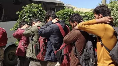 Balıkesir İl Jandarma Komutanlığı, göçmen kaçakçılığı ile mücadele kapsamında 16-22