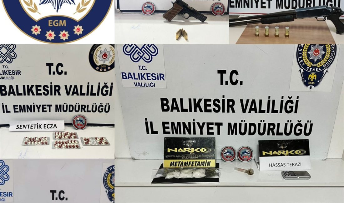 Balıkesir’de Yapılan Uygulamalarda 64 Aranan Şahıs Yakalandı Balıkesir İl Emniyet Müdürlüğü Asayiş Şube Müdürlüğü, 9-15 Aralık 2024