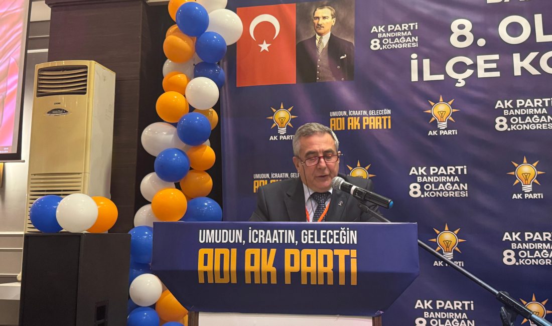 Karlahan Güven Tazeledi: Bandırma’ya Hizmet İçin Tekrar Görevde! AK Parti Bandırma İlçe Başkanlığı 8. Olağan Kongresi’nde Göksel Karlahan