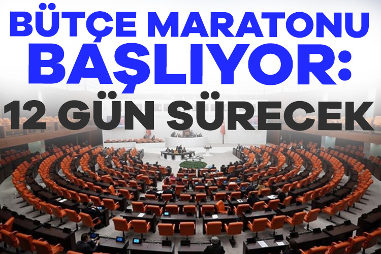 Türkiye Büyük Millet Meclisi'nin bütçe maratonunda, Genel Kurul aşaması başlıyor.