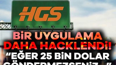 HGS uygulaması hacklendi. HGS'nin resmi mobil uygulamasından kullanıcılara küfür bildirimleri