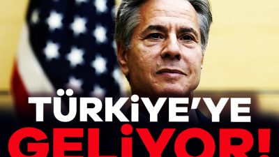 ABD Dışişleri Bakanı Antony Blinken, Cuma günü Türkiye'yi ziyaret edecek