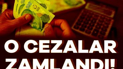 Gümrük işlemlerine yönelik ceza tutarı ile fazla çalışma ücretleri yeniden