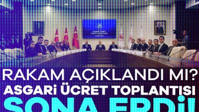 Asgari Ücret Komisyonu'nun 2025'te geçerli olacak asgari ücret belirleme çalışmaları