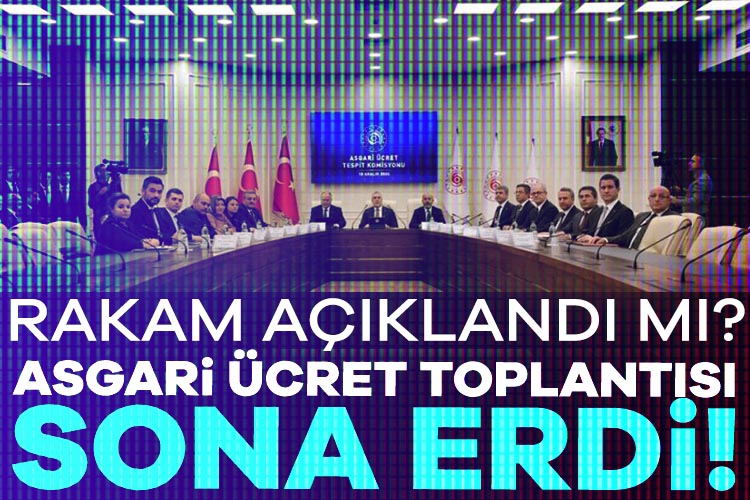 Asgari Ücret Komisyonu'nun 2025'te geçerli olacak asgari ücret belirleme çalışmaları