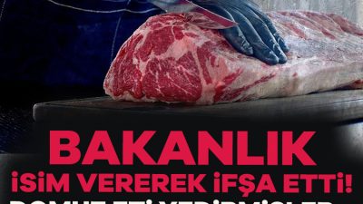 Tarım ve Orman Bakanlığı yayınladığı listede bir çok sayıda firmanın