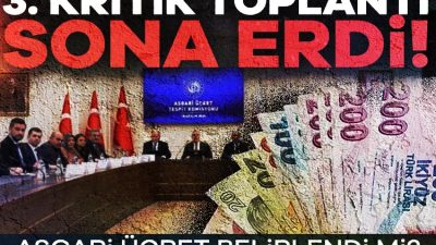 Asgari Ücret Komisyonu'nun 2025'te geçerli olacak asgari ücret belirleme çalışmaları