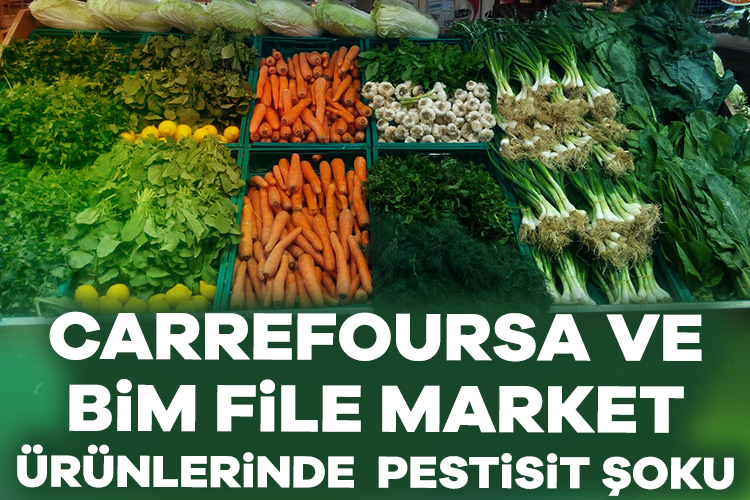 Sosyal medyada yer alan paylaşımda, CarrefourSA'da satılan dereotunun numunesinde pestisit