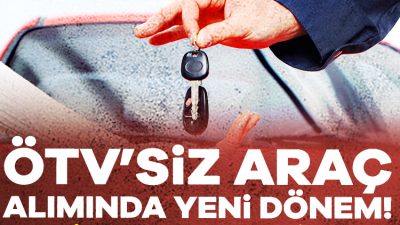Engellilere ÖTV'siz araç satışına ilişkin düzenlemede değişikliğe gidildi. Resmi Gazete'de