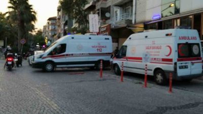 Balıkesir’in Erdek ilçesinde meydana gelen iş kazasında, elektrik akımına kapılan