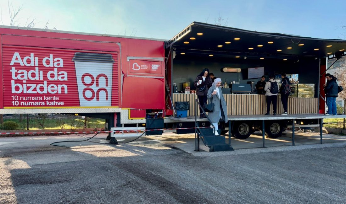 On On Mobil Kafe, dünya standartlarında kahve ve lezzetleri uygun