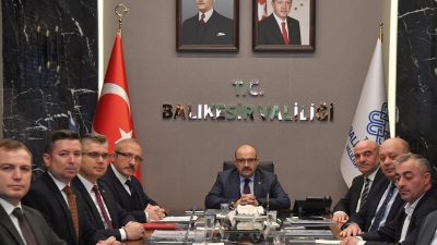 Balıkesir Valisi İsmail Ustaoğlu başkanlığında, Gönen Tarıma Dayalı İhtisas Sera