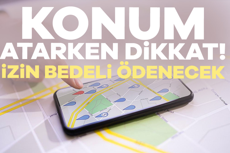 Türkiye'de dijital haritalar üzerinde konum paylaşımı yapan işletmeler için yeni