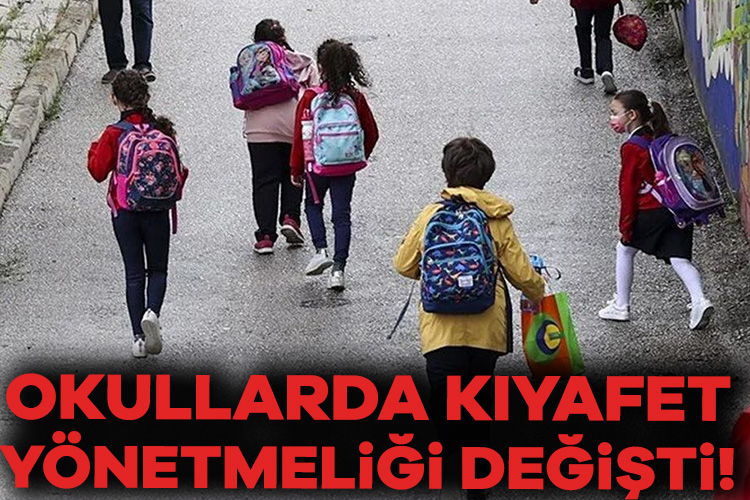 Milli Eğitim Bakanlığı, okul kıyafetleriyle ilgili yönetmelikte düzenlemelere gitti. Yeni