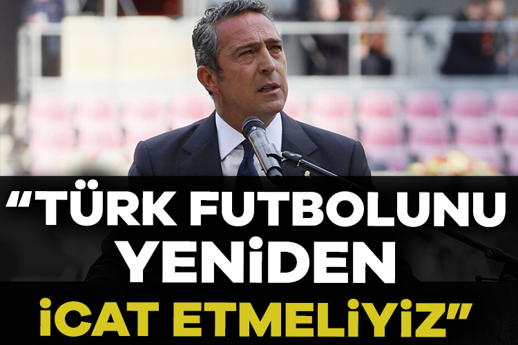 Ali Koç: Bizim Türk futbolunu yeniden icat etmemiz gerekiyor Kulüpler Birliği Başkanı Ali Koç, toplantıda birçok konunun ele alındığını