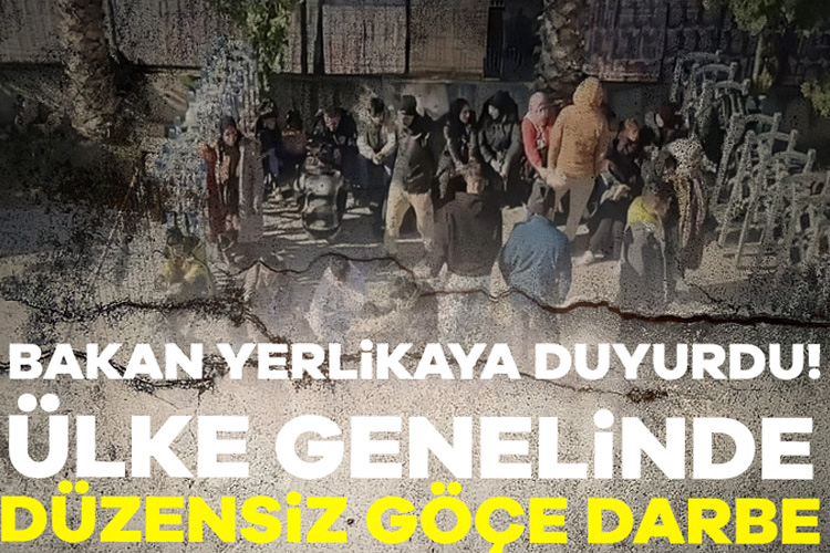 İçişleri Bakanı Ali Yerlikaya, ülke genelinde düzenlenen "KALKAN-34" operasyonlarında 15'i