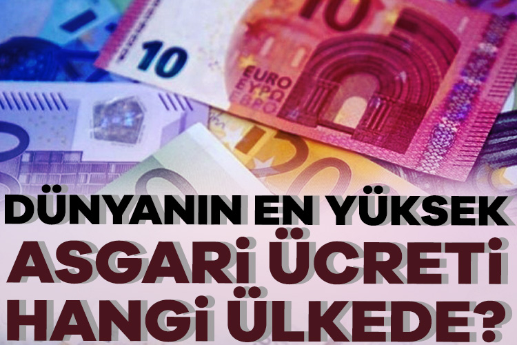 Dünyanın en yüksek asgari ücreti hangi ülkede? Asgari ücretin 10 yıllık değişimi Avrupa Birliği'nin resmi istatistik kurumu Eurostat tarafından yayımlanan veriler, AB