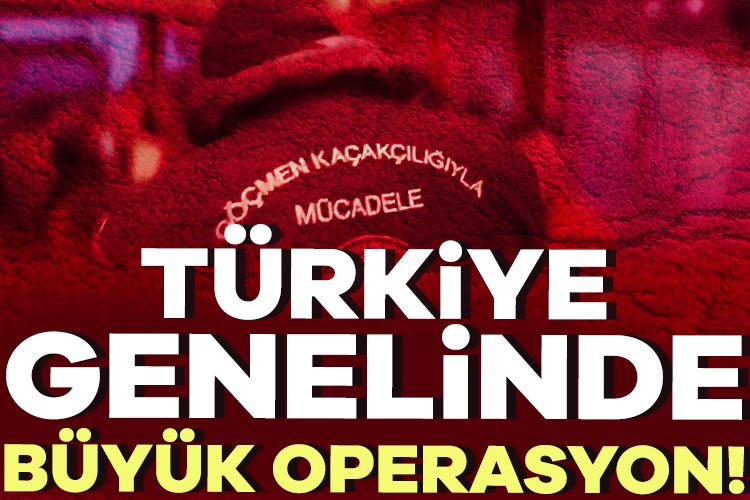 KALKAN-35 operasyonu: 981 düzensiz göçmen yakalandı! İçişleri Bakanı Ali Yerlikaya, ülke genelinde gerçekleştirilen 'Kalkan-35' operasyonları kapsamında