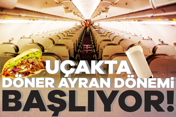 Corendon Havayolları, Almanya çıkışlı uçuşlarında döner ayran satışına başlıyor. Corendon'un