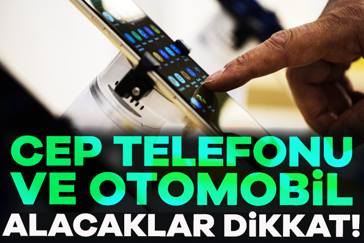Resmi Gazete'de yayımlanan yeni yönetmelik ile cep telefonu ve taşıt