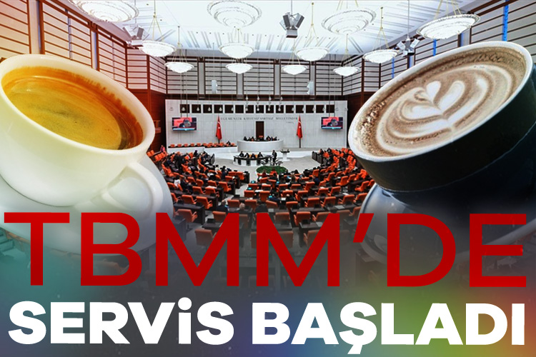 TBMM’de Americano ve Latte servisi başladı! Türkiye Büyük Millet Meclisi'nde milletvekillerinin talepleri üzerine filtre kahve, latte