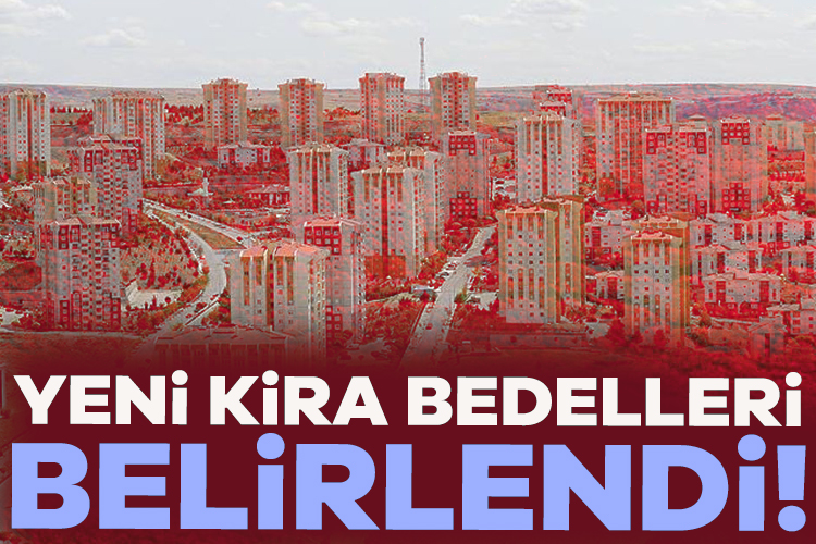 Kamu konutlarının yeni kira bedelleri belirlendi Kamu konutlarının 2025 yılı aylık kira bedelleri kerpiç, ahşap, bağdadi