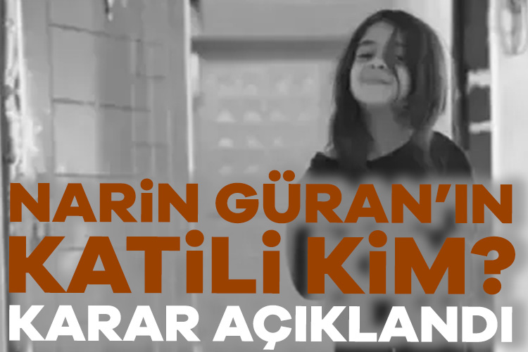 Narin Güran’ın katili kim? Mahkemenin kararı açıklandı Türkiye'nin gözü kulağı Diyarbakır'da! 8 yaşındaki Narin Güran'ın öldürülmesine ilişkin