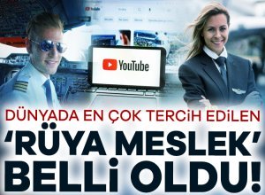Yapılan bir araştırma, dünyada en çok tercih edilen 'rüya meslekleri'